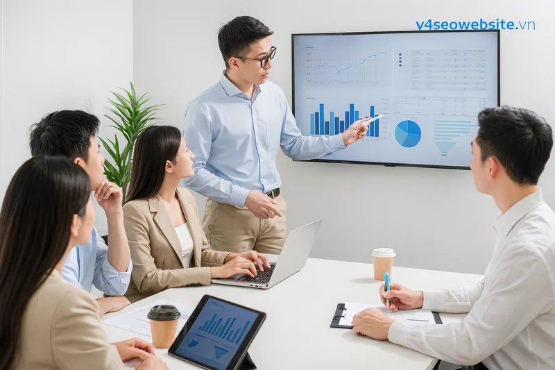 Tối ưu hóa nội dung với Google Trends: Hướng dẫn từ A-Z 4 Quy trình nghiên cứu và phân tích dữ liệu giúp tối ưu chiến lược SEO, nâng cao hiệu quả nội dung doanh nghiệp.