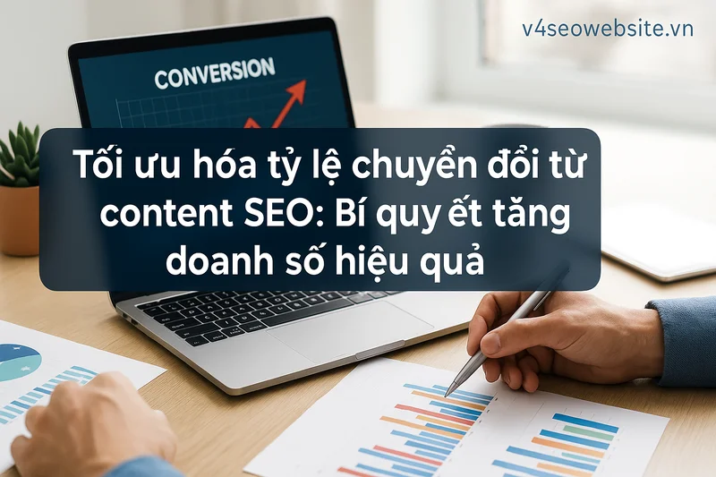 Tối ưu hóa tỷ lệ chuyển đổi từ content SEO: Bí quyết tăng doanh số hiệu quả