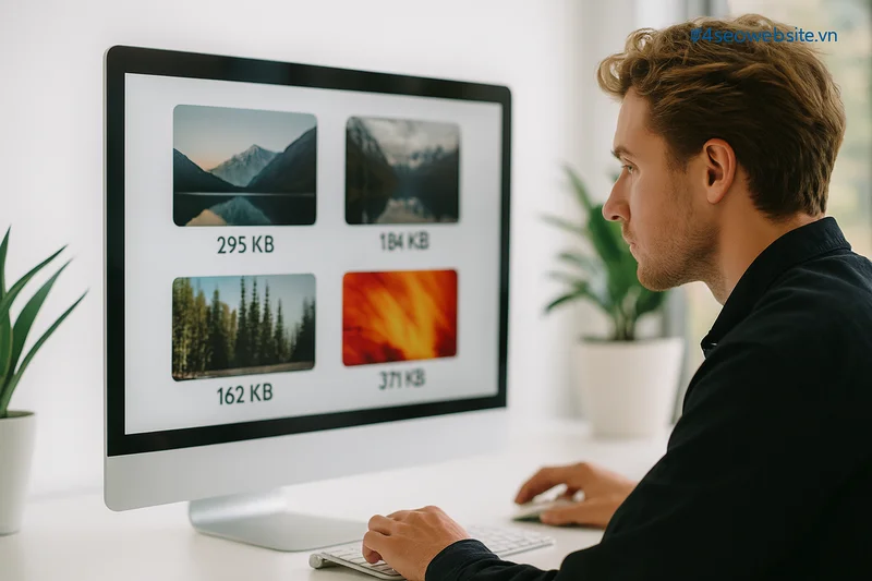 Viết content SEO cho tìm kiếm hình ảnh: Bí quyết tối ưu hiệu quả 2 Tăng tốc độ tải trang và cải thiện trải nghiệm người dùng bằng cách tối ưu kích thước và định dạng hình ảnh đúng cách.