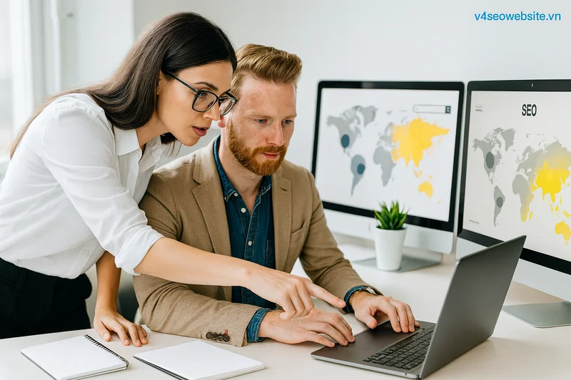 Viết nội dung SEO cho trang đa ngôn ngữ - Hướng dẫn chi tiết 2025 1 Khám phá cách triển khai SEO đa ngôn ngữ giúp nội dung tiếp cận hiệu quả người dùng toàn cầu và cải thiện thứ hạng tìm kiếm quốc tế.