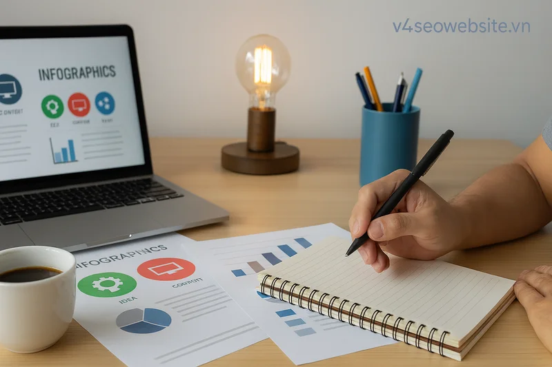 Sử dụng hình ảnh, infographic và video giúp tối ưu SEO đồng thời truyền tải thông điệp rõ ràng, trực quan hơn.