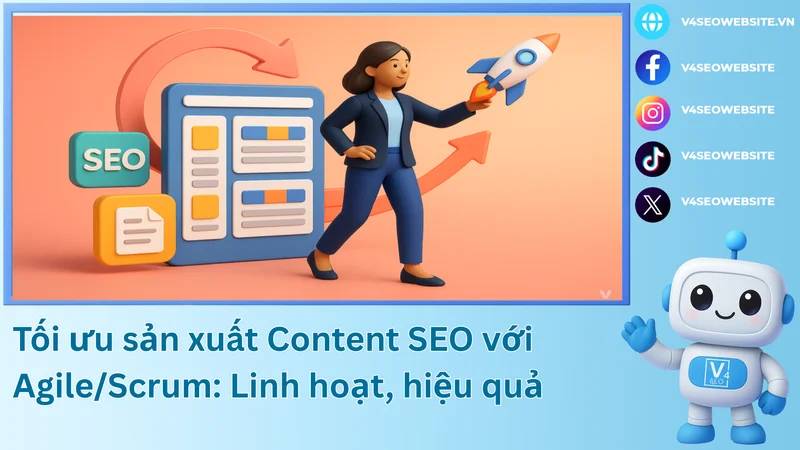 Tối ưu sản xuất Content SEO với Agile/Scrum: Linh hoạt, hiệu quả