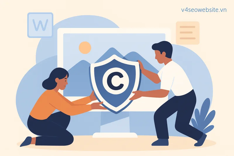 Tuân thủ bản quyền hình ảnh, nội dung trực tuyến: Tránh rủi ro pháp lý 5 Chủ động áp dụng biện pháp bản quyền giúp giảm rủi ro sao chép trái phép và củng cố niềm tin người dùng.