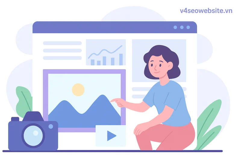 Hình ảnh chất lượng cao kết hợp video được tối ưu mở rộng cơ hội hiển thị và tăng trưởng thương hiệu trực tuyến.