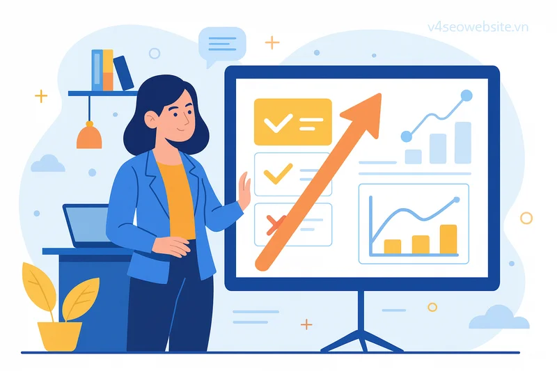 Nâng cao hiệu suất: Cách thiết lập KPI & OKR cho biên tập viên 2 OKR và giá trị cốt lõi: Bí mật tạo động lực sáng tạo và gắn kết đội ngũ biên tập SEO.