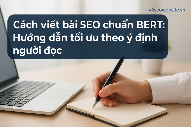 Cách viết bài SEO chuẩn BERT: Hướng dẫn tối ưu theo ý định người đọc