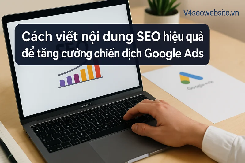 Cách viết nội dung SEO hiệu quả để tăng cường chiến dịch Google Ads