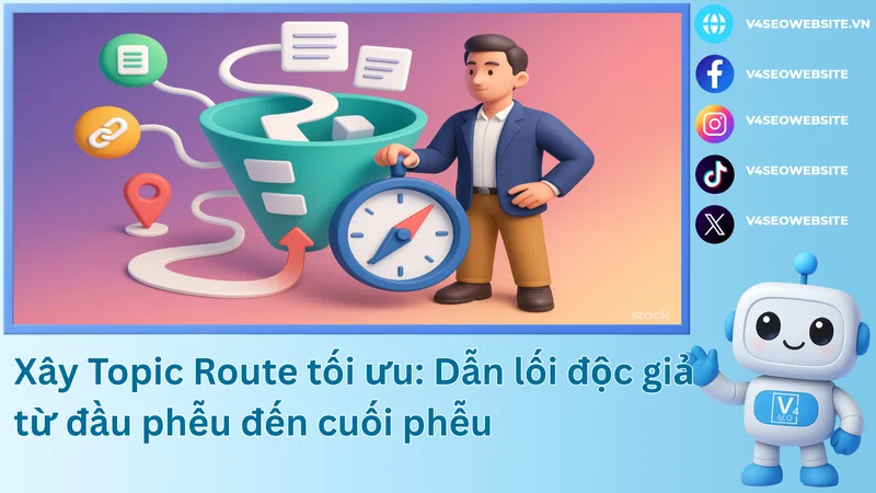 Xây Topic Route tối ưu: Dẫn lối độc giả từ đầu phễu đến cuối phễu