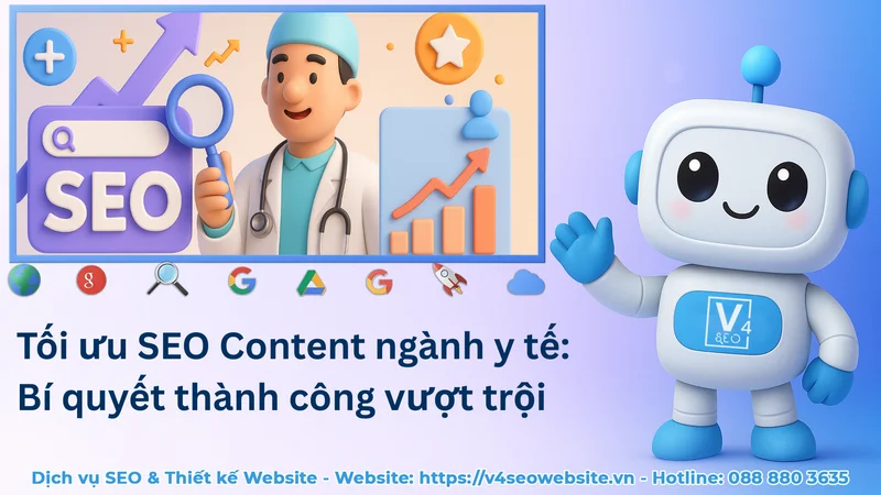 Tối ưu SEO Content ngành y tế: Bí quyết thành công vượt trội