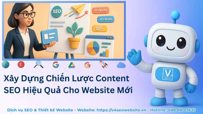 Xây Dựng Chiến Lược Content SEO Hiệu Quả Cho Website Mới