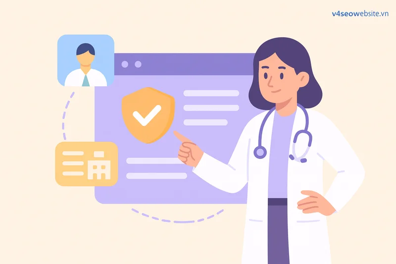 Tối ưu nội dung AI-Ready để nổi bật trong Google SGE snapshot 3 E-E-A-T trong SEO giúp thương hiệu khẳng định độ tin cậy, xây dựng niềm tin vững chắc với người dùng.