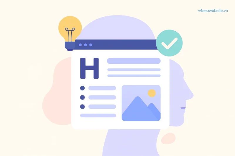 Cấu trúc nội dung rõ ràng giúp tăng khả năng đọc, giữ chân người dùng và nâng cao tín hiệu E-E-A-T.