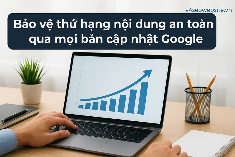 Bảo vệ thứ hạng nội dung an toàn qua mọi bản cập nhật Google