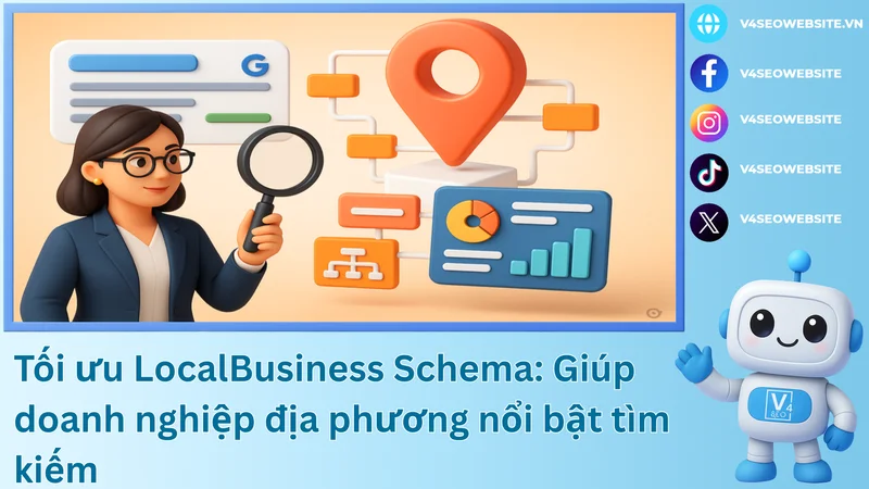 Tối ưu LocalBusiness Schema: Giúp doanh nghiệp địa phương nổi bật tìm kiếm