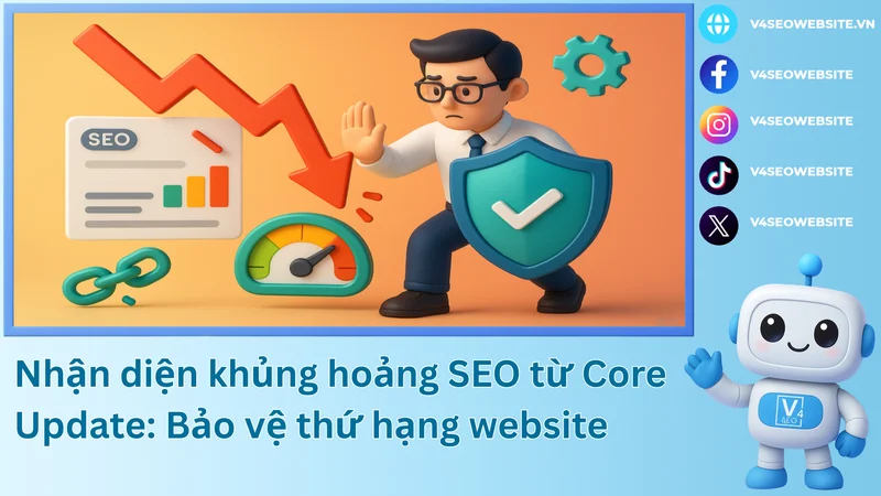Nhận diện khủng hoảng SEO từ Core Update: Bảo vệ thứ hạng website