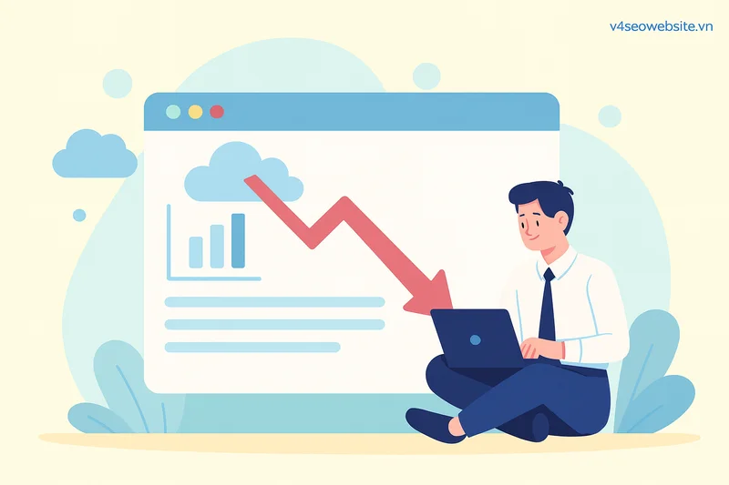 Nhận diện khủng hoảng SEO từ Core Update: Bảo vệ thứ hạng website 1 Giảm lưu lượng truy cập đột ngột do Core Update cảnh báo rủi ro lớn cho SEO và doanh thu website.
