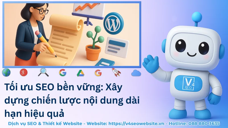 Tối ưu SEO bền vững: Xây dựng chiến lược nội dung dài hạn hiệu quả
