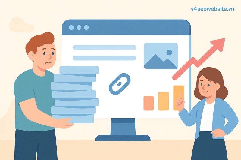 Sản xuất hàng loạt nội dung trùng lặp không mang lại giá trị bằng một bài viết chất lượng và độc đáo.