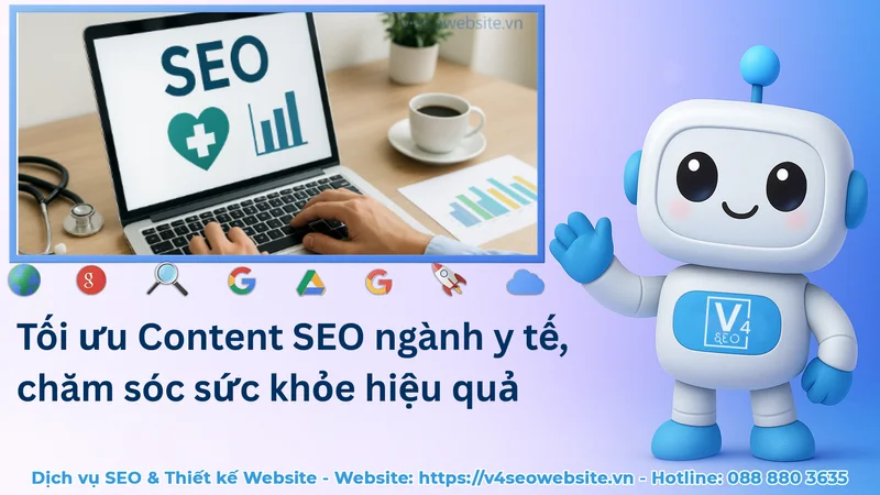Tối ưu Content SEO ngành y tế, chăm sóc sức khỏe hiệu quả