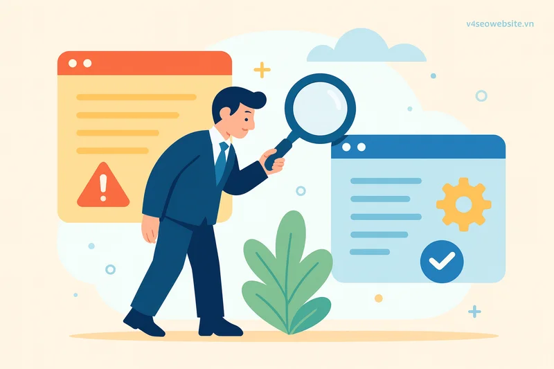 Phân biệt án phạt thủ công và thuật toán giúp doanh nghiệp SEO hiểu rõ nguyên nhân website bị giảm thứ hạng.