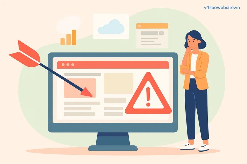 Sự sụt giảm đột ngột của lưu lượng truy cập tự nhiên cảnh báo nguy cơ website đang chịu án phạt từ Google.