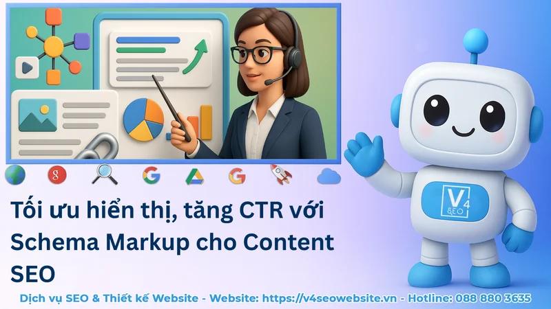 Tối ưu hiển thị, tăng CTR với Schema Markup cho Content SEO