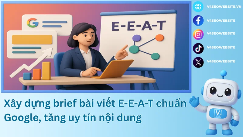 Xây dựng brief bài viết E-E-A-T chuẩn Google, tăng uy tín nội dung