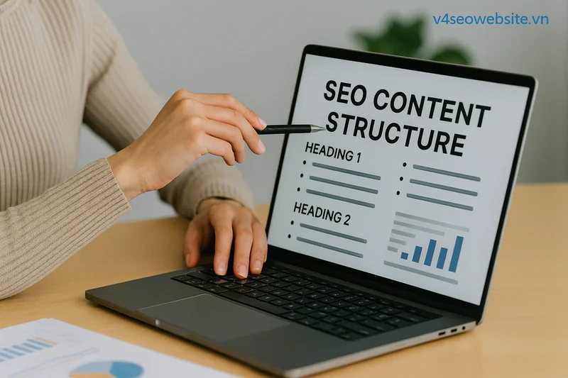 Cấu trúc SEO chặt chẽ định hình hành trình tìm kiếm, từ dữ liệu thô đến trải nghiệm đọc thân thiện và dễ hiểu.
