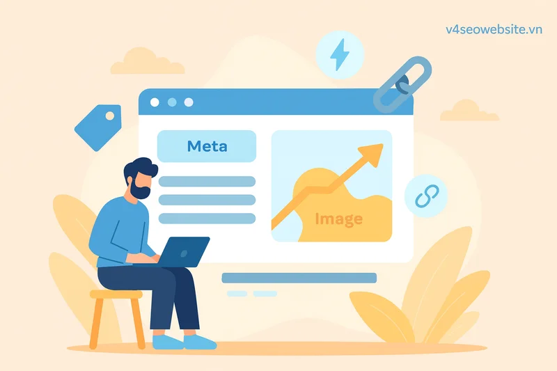 Tạo nội dung nhận diện vấn đề (TOFU): Hướng dẫn & checklist hiệu quả 4 Meta, alt text, liên kết nội bộ và tốc độ tải trang trở thành vũ khí bí mật để phát triển SEO bền vững.