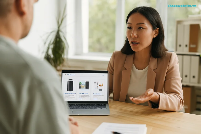 Cách viết nội dung SEO an toàn, đón đầu mọi cập nhật Google 2 Nội dung định hướng theo ý định tìm kiếm giúp tăng tỷ lệ chuyển đổi và củng cố thương hiệu trong môi trường số.