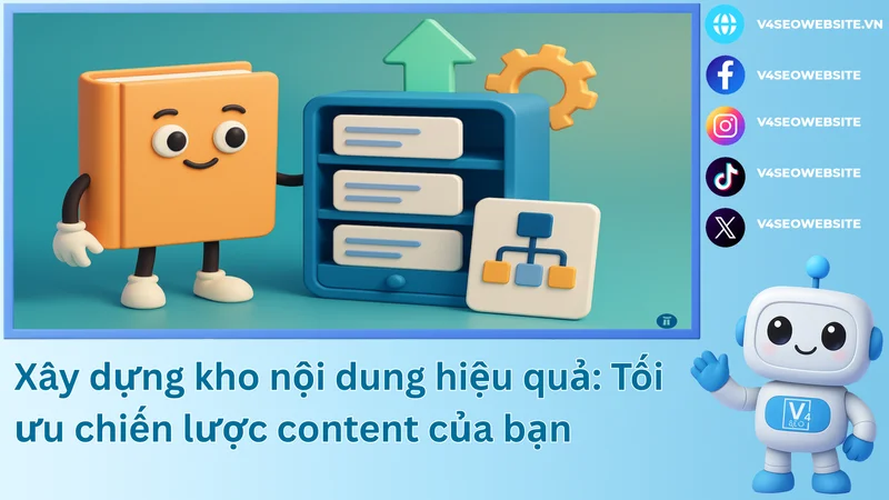 Xây dựng kho nội dung hiệu quả: Tối ưu chiến lược content của bạn