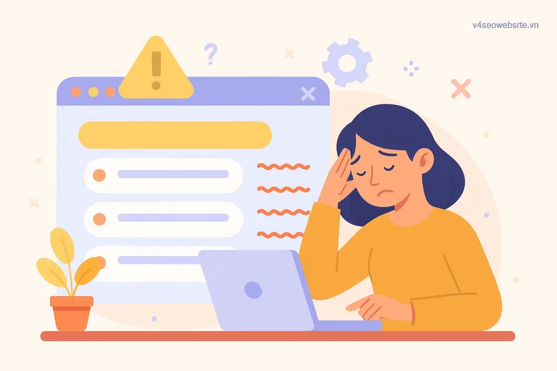 Tăng time-on-page với mục lục điều hướng hiệu quả 3 Những lỗi phổ biến trong tạo mục lục làm giảm hiệu quả tối ưu nội dung và gây khó khăn cho người dùng.