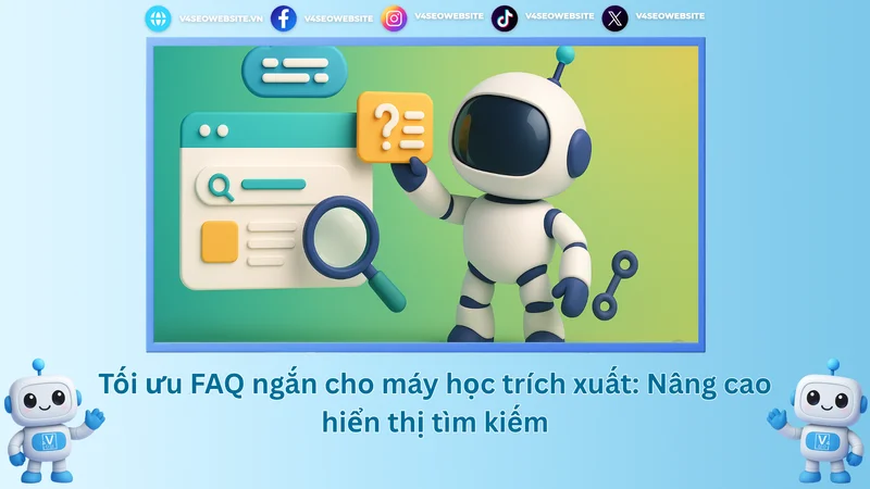 Tối ưu FAQ ngắn cho máy học trích xuất: Nâng cao hiển thị tìm kiếm