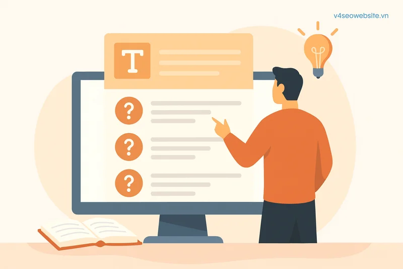 Khi câu hỏi được định dạng đúng, website của bạn sẽ thăng hạng nhanh hơn trên Google.