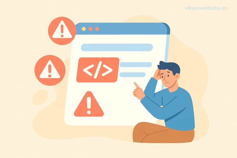 Kiểm tra lỗi Schema với Rich Results Test để tăng hiển thị tìm kiếm 5 Khi giá trị không hợp lệ xuất hiện, toàn bộ cấu trúc dữ liệu đánh dấu có thể bị từ chối công nhận.