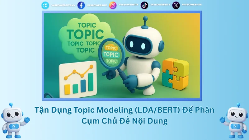 Tận Dụng Topic Modeling (LDA/BERT) Để Phân Cụm Chủ Đề Nội Dung