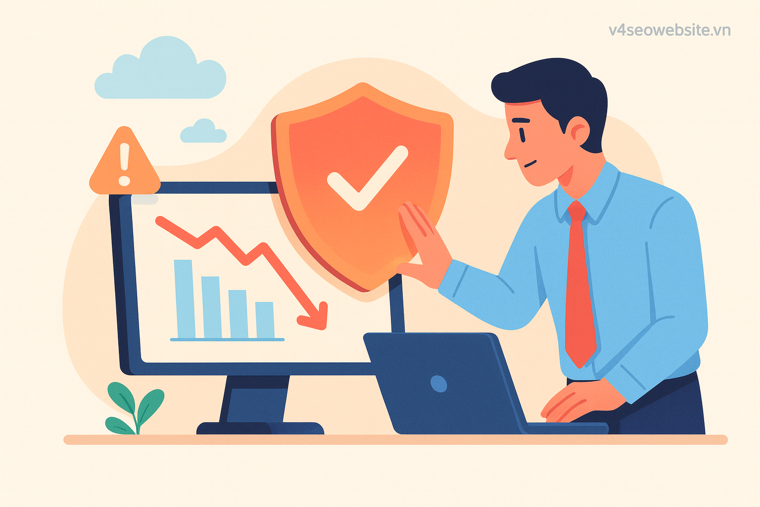 Xây dựng hệ thống cảnh báo thứ hạng SEO qua Email/Slack hiệu quả 1 Giảm thiểu rủi ro SEO bằng hệ thống cảnh báo kịp thời giúp thương hiệu tránh tổn thất doanh thu lớn.