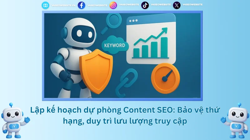 Lập kế hoạch dự phòng Content SEO: Bảo vệ thứ hạng, duy trì lưu lượng truy cập