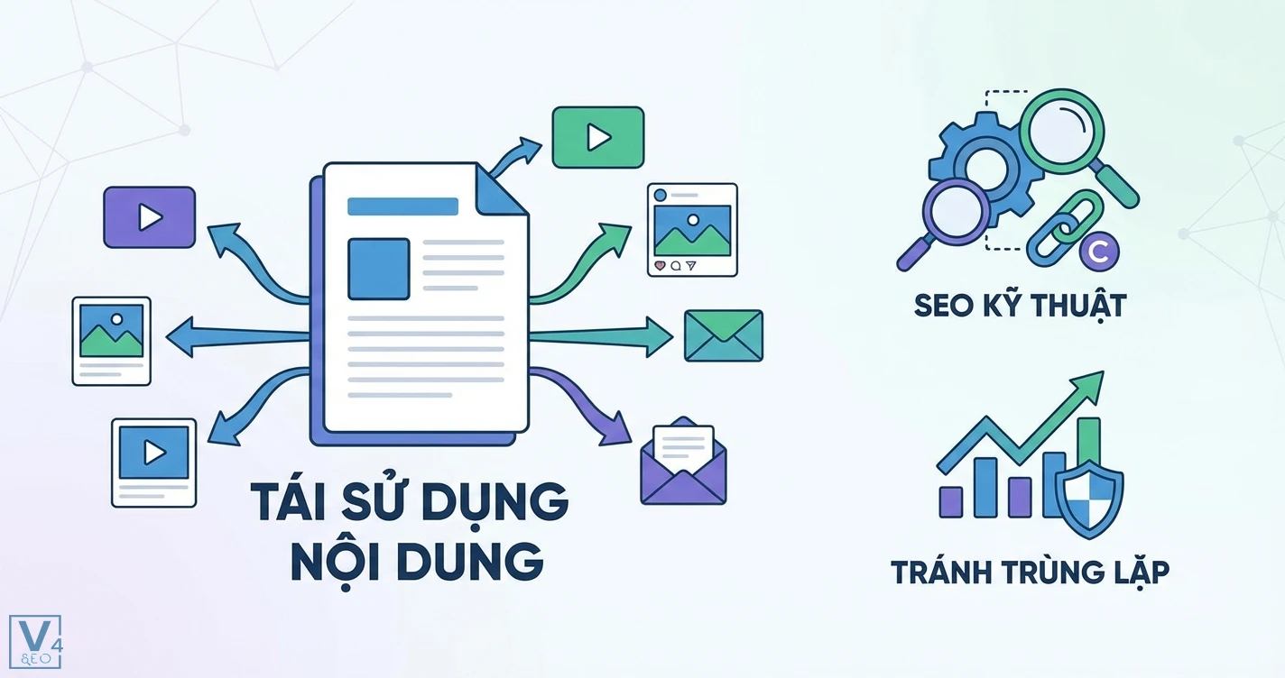 Tái sử dụng nội dung là gì? SEO kỹ thuật: Chiến lược hiệu quả