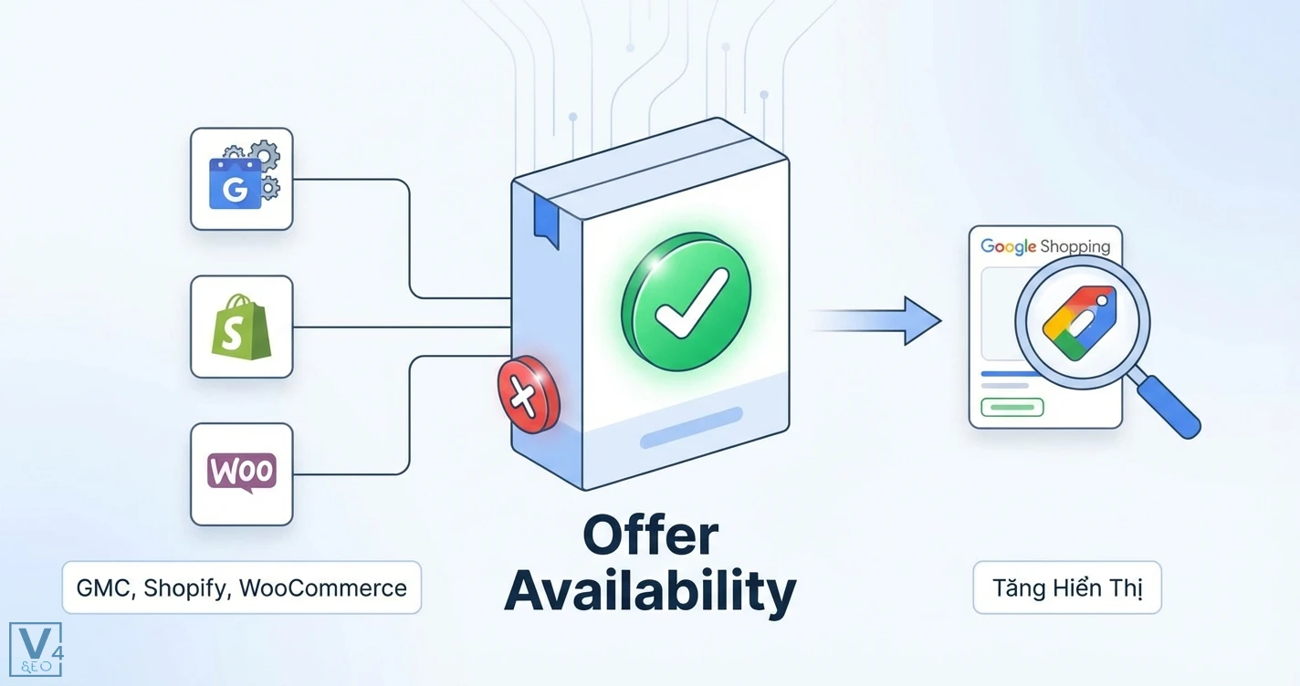 Offer availability là gì: Giải mã & triển khai trên GMC, Shopify