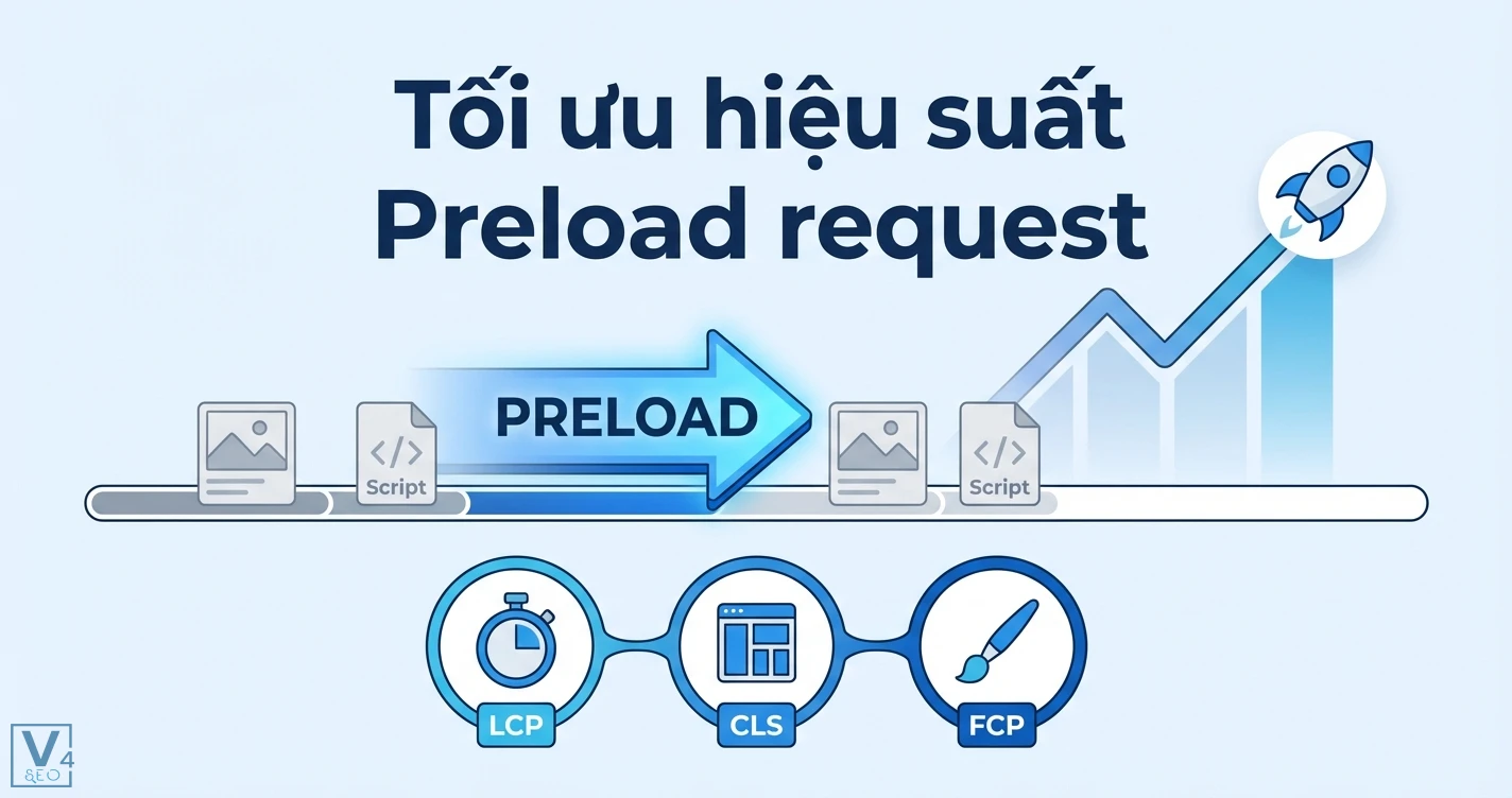 Preload request: Tối ưu hiệu suất website & Core Web Vitals